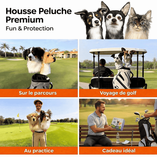 PetLegend™ Golf Cover – Couvre-club de golf personnalisé haut de gamme