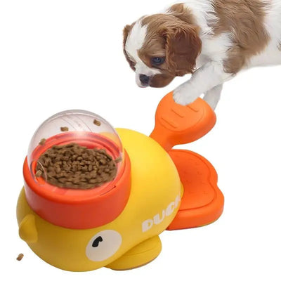 THE DUCK - Mangeoire interactive pour chiens et chats - Klicshop