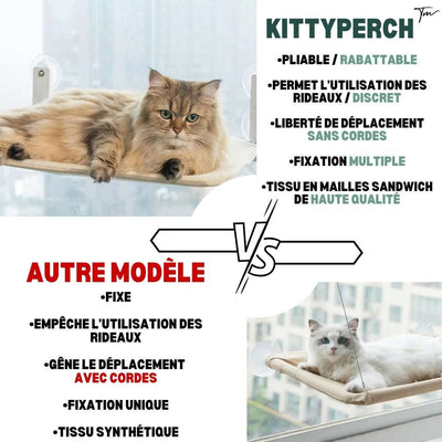 KITTYPERCH - Hamac pour Chat - Klicshop